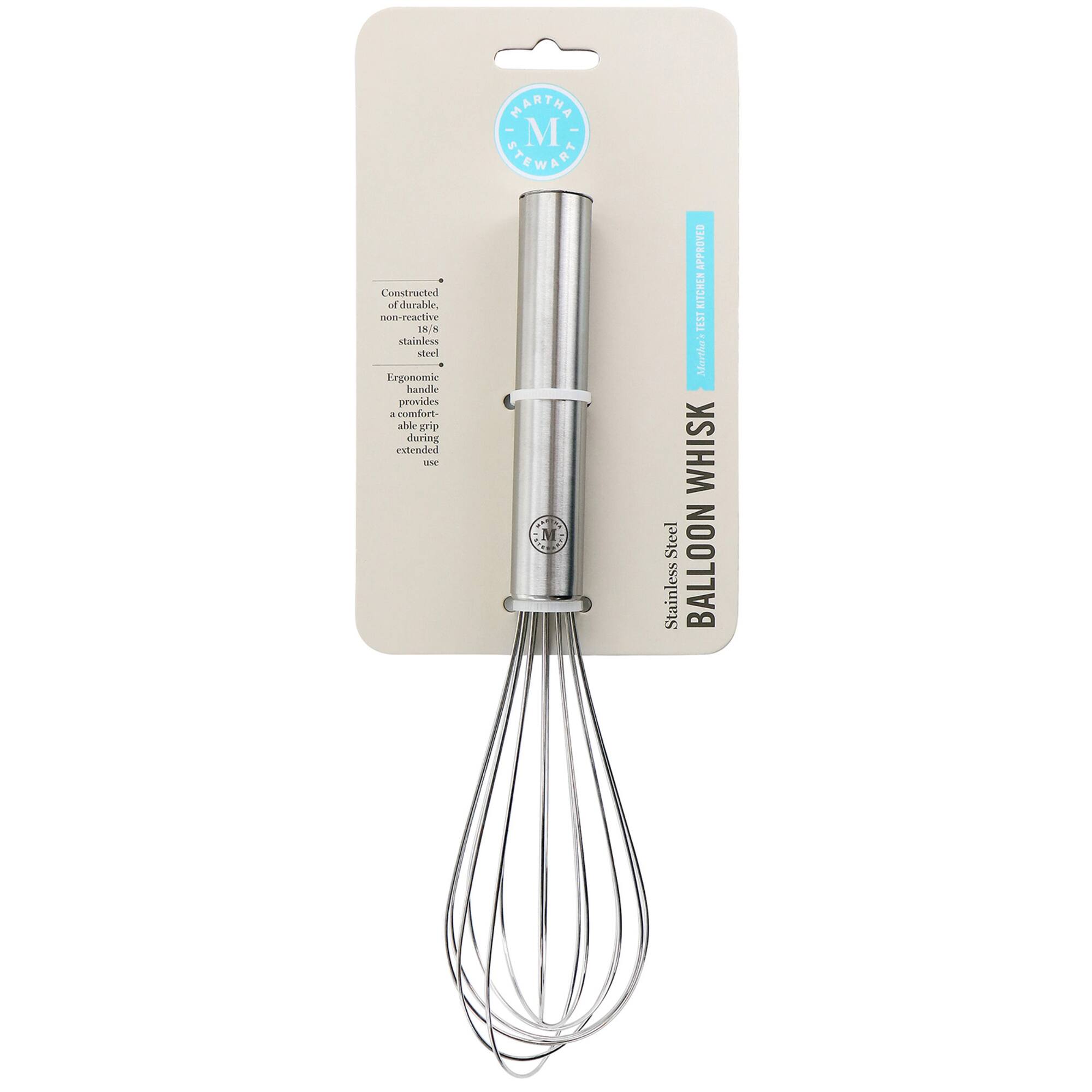 Martha Stewart 9" Stainless Steel Balloon Whisk